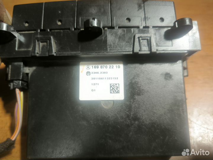 Блок кнопок w169 A-class A1698702210