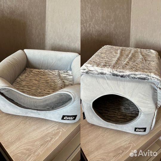 Лежанка домик для животных Rurri