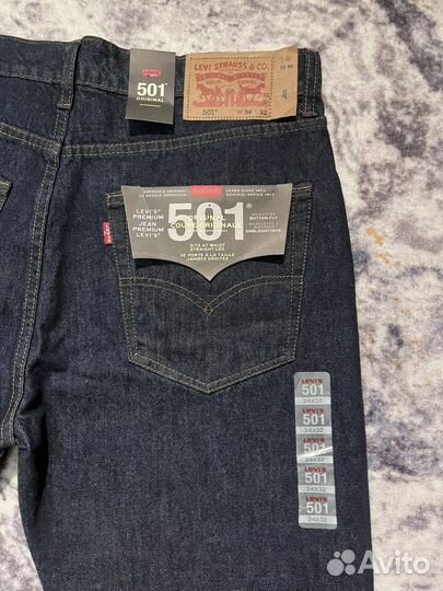 Джинсы Levis 501 оригинал