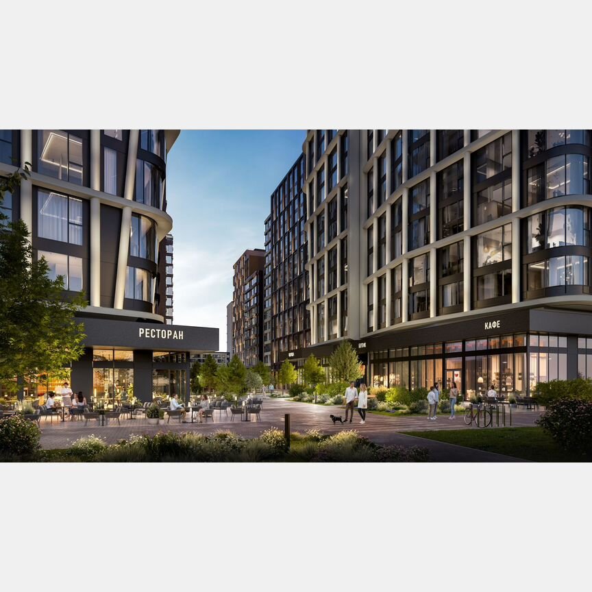 3-к. квартира, 95,8 м², 2/15 эт.