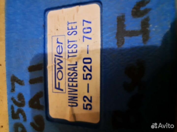 Тестовый индикатор fowler 52-520-707