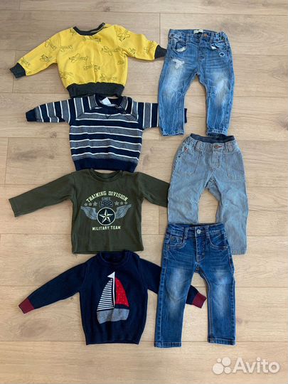 Вещи для мальчика 80-92 пакетом