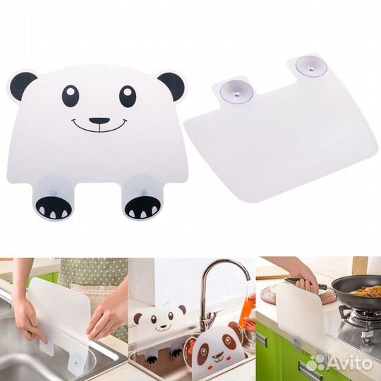 Защитный экран от брызг на раковину