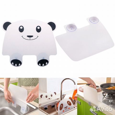 Защитный экран от брызг на раковину