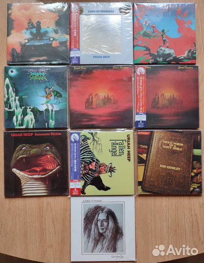 Uriah Heep & Ken Hensley - мини винил (Mini Lp CD)