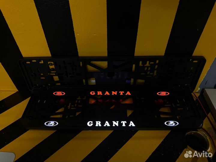 LED рамка номера с вашим дизайном