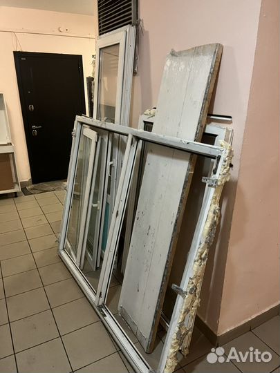 Окна и Балконная дверь бу
