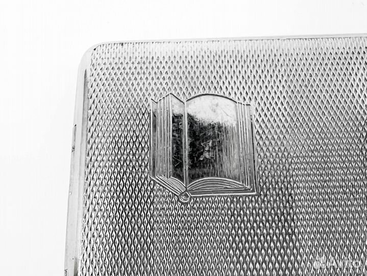 Антикварный портсигар, Англия, металл, 1930 гг