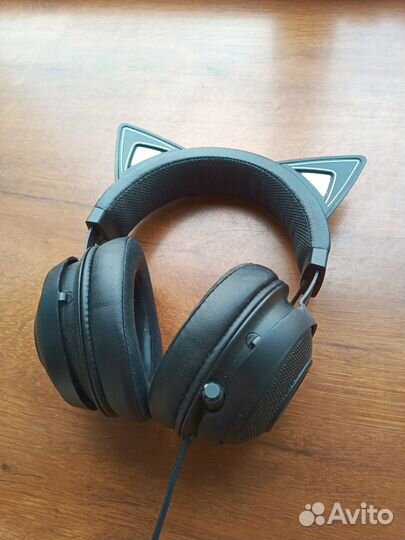 Наушники Razer Kraken Kitty Edition (USB, Черные)