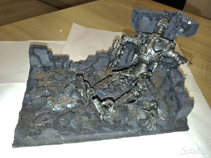 Диорама термиеатор 18х12см