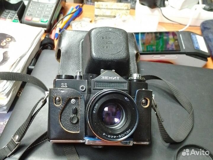 Пленочный фотоаппарат СССР зенит 11 Винтаж