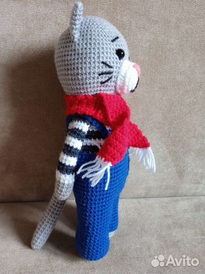 Мягкая игрушка котик