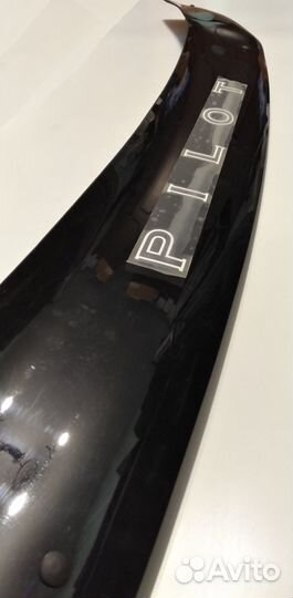 Дефлектор капота honda pilot 08-15г. (мухобойка)