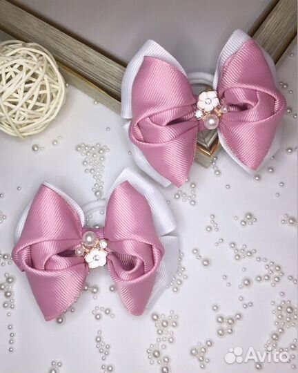 Бантики резиночки для волос