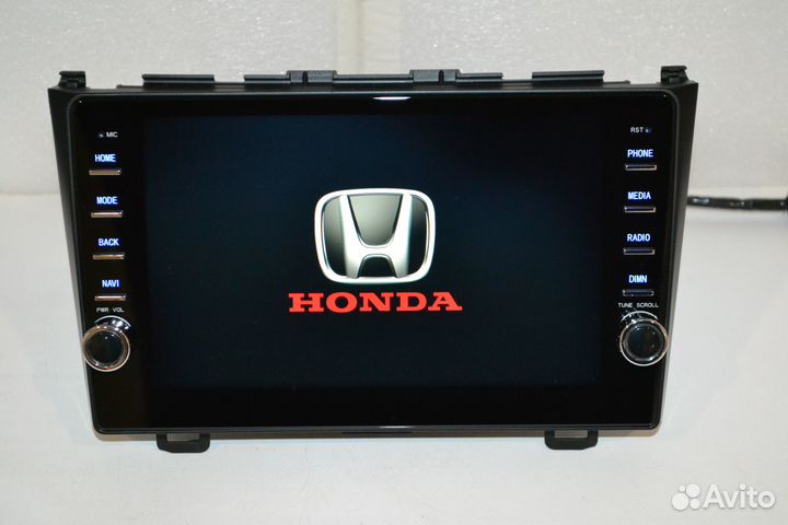 Android магнитола с крутилками для Honda CR-V
