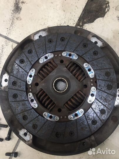 Сцепление и маховик на опель вектра2.2