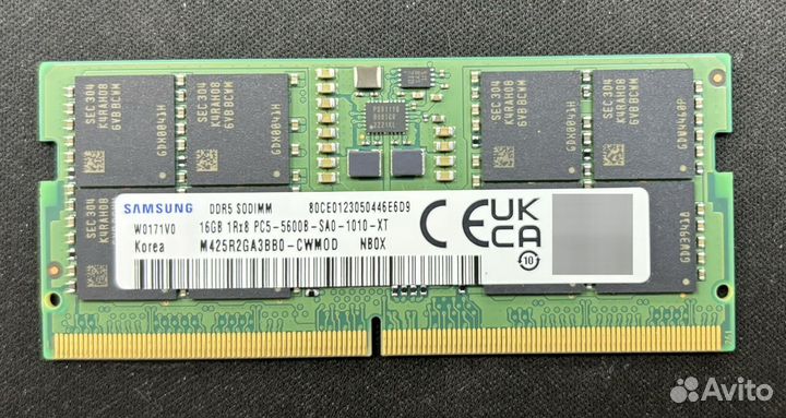 Sodimm ddr5 32gb 5600 Samsung 2x16gb