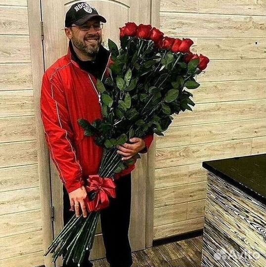 Высокие розы, букеты, цветы Доставка