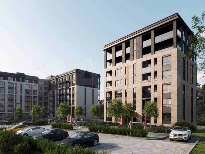 2-к. квартира, 64,5 м², 5/7 эт.