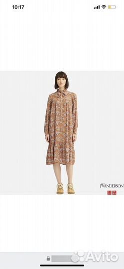 Платье jw anderson uniqlo