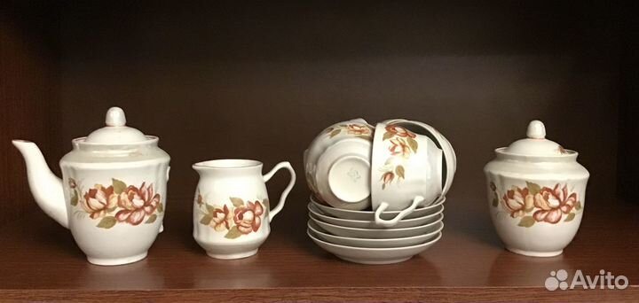 Чайный сервиз фарфор СССР