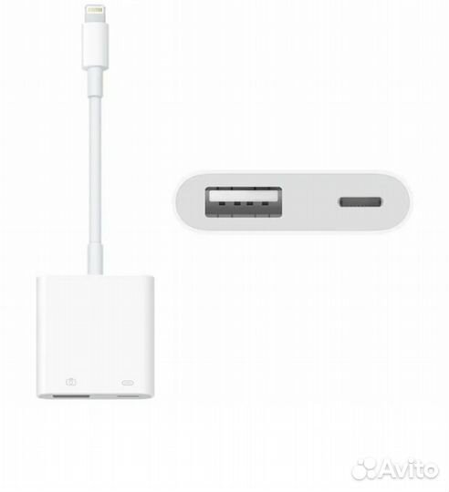 Адаптер Lightning-USB для iPhone и iPad