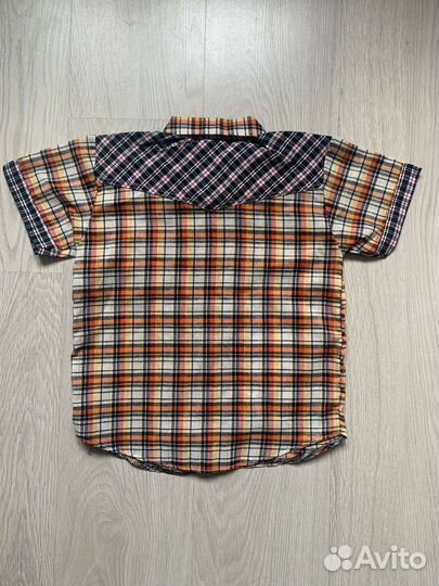 Рубашка в клетку для мальчика