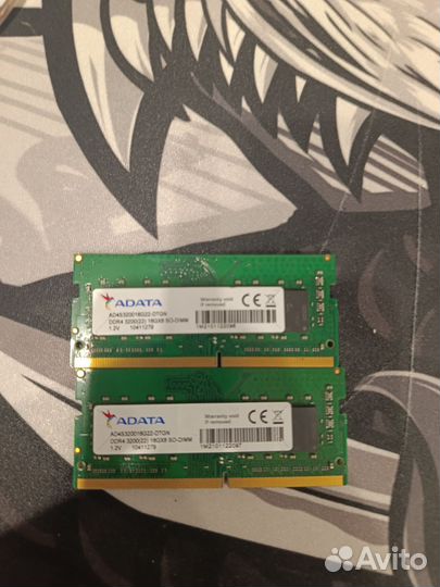 Оперативная память ddr4 32gb 3200 so-dimm