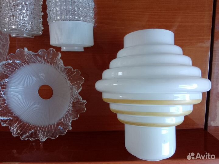 Вещи из ссср.Плафоны стеклянные