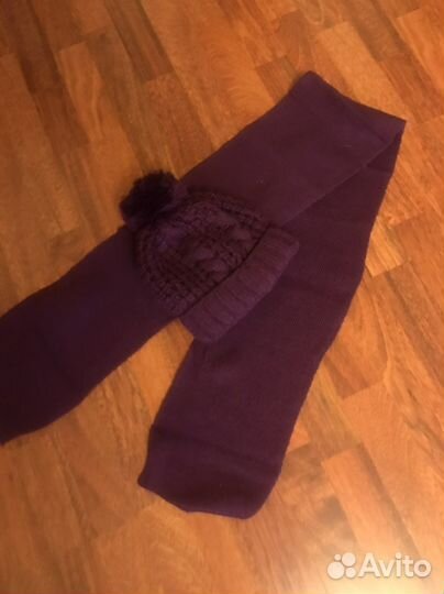 Комплект шапка и шарф