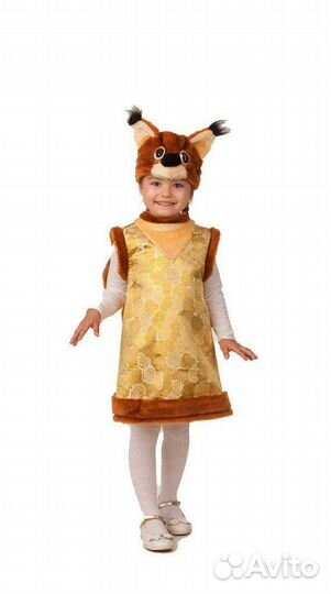 Детский костюм белочки