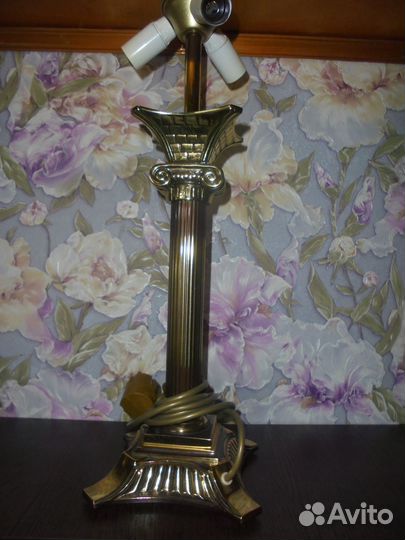 Настольн ламп Испания Бельгия без абажура