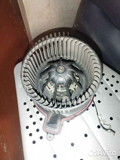 Моторчик печки citroen berlingo