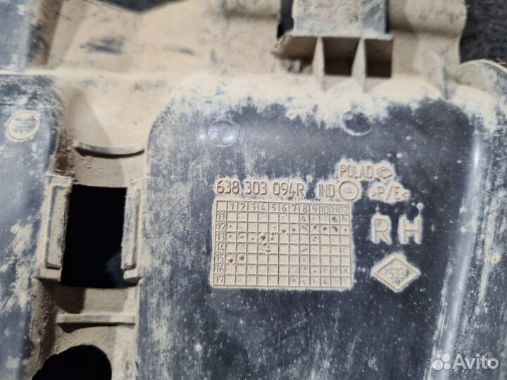 Защита двигателя LADA Largus K4M 2016