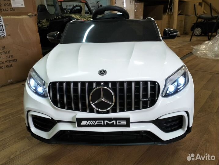 Детский электромобиль Mercedes-Benz AMG GLC63 Coup