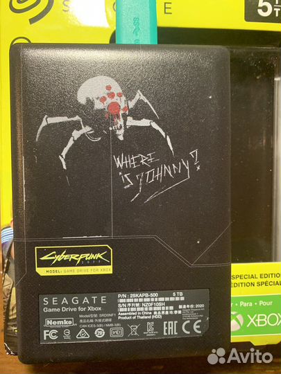 Seagate XBox HDD Cyberpunk 2077 5TB