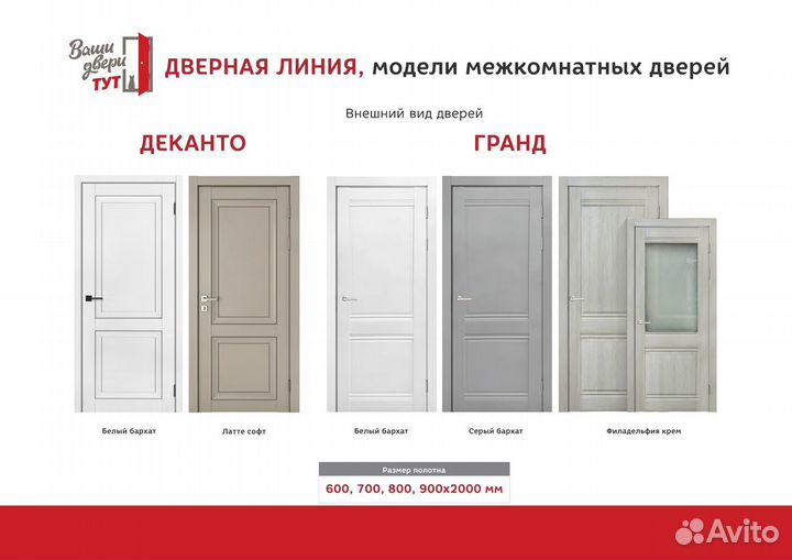 Двери межкомнатные