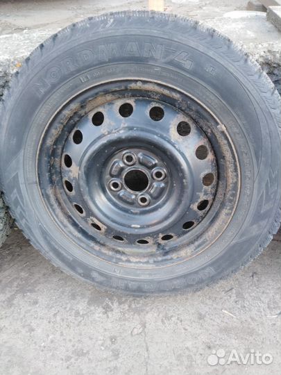 Шипованные зимние колеса R15