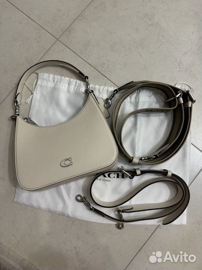 Сумка женская натуральная кожа Coach