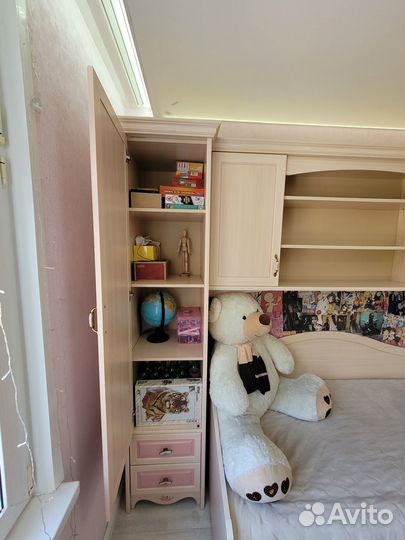 Детская комната для девочки 3м90 см
