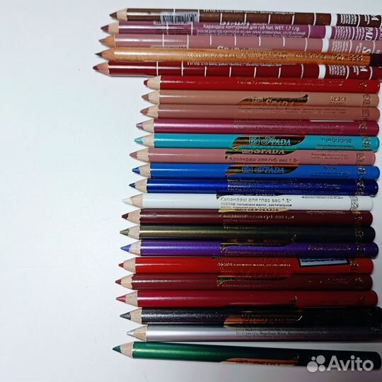 Карандаш для глаз и губ новые просрок spada