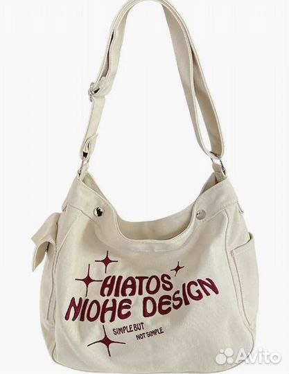 Сумка y2k вместительная