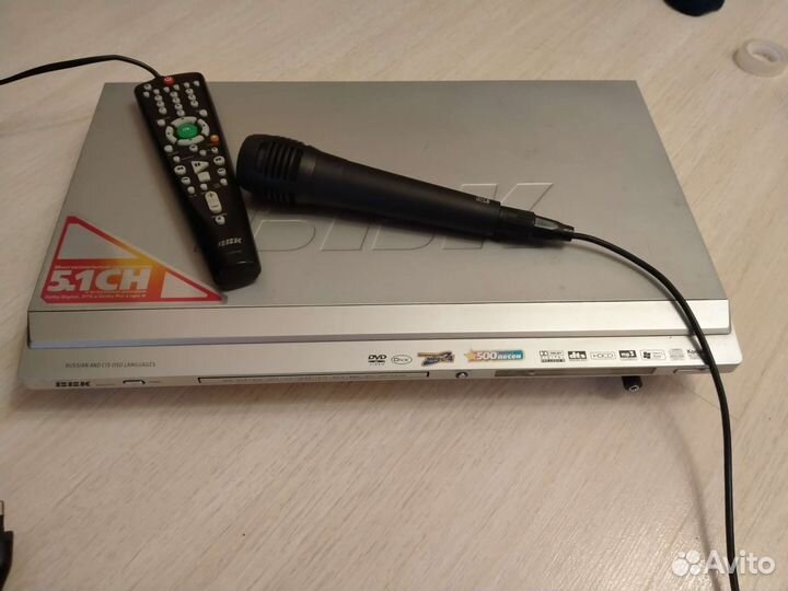 DVD плеер с караоке 5.1 bbk