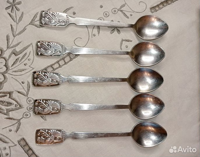 Чайные ложки мельхиор СССР