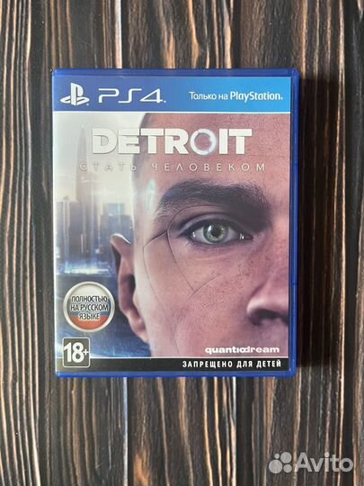 Detroit become human ps4 диск