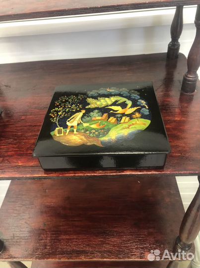 Шкатулка 15/15 см ручная роспись