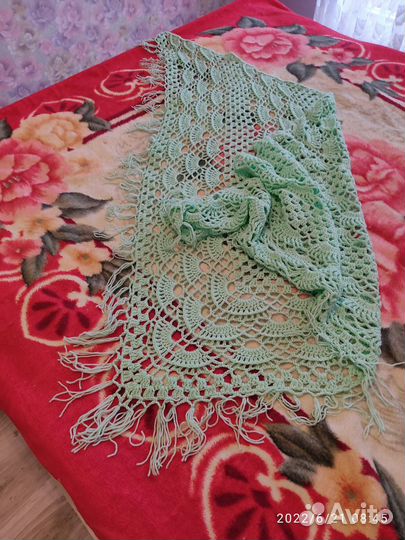 Вязаный платок