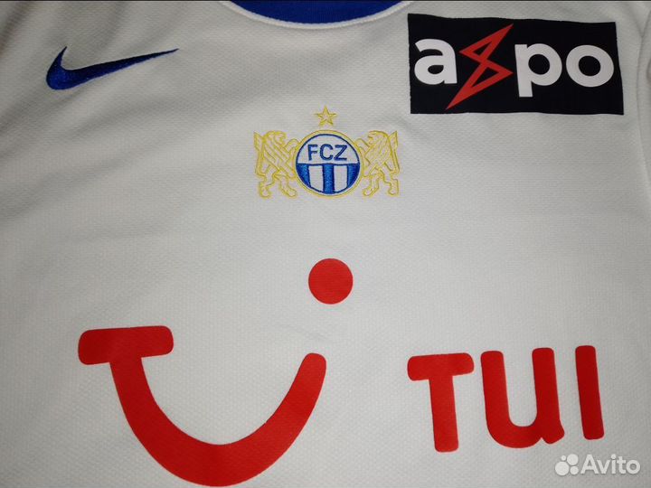 Футболка футбольная Цюрих 9/10 г. Вонлантен ориг