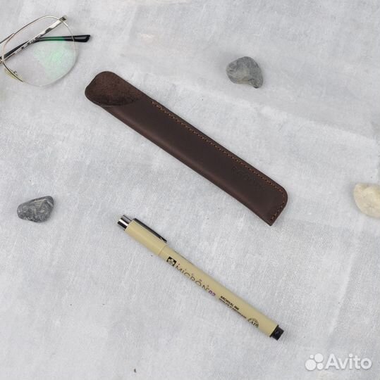 Футляр для ручки из кожи