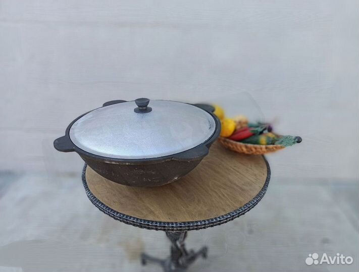Казан чугунный 4,5л
